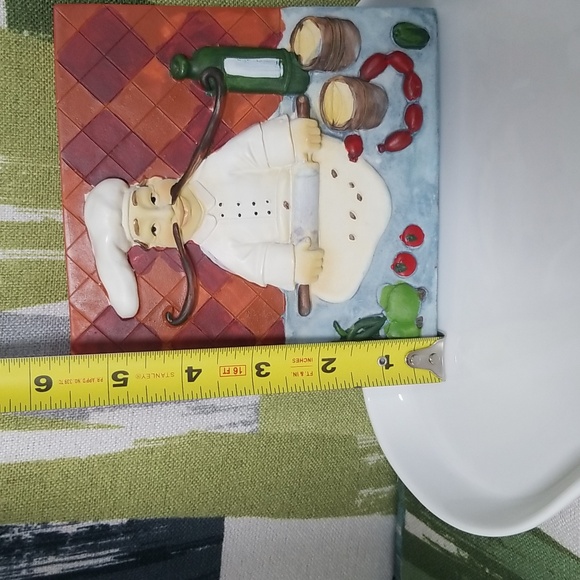 Hand Painted Fat Chef Wall Decor For Your Cute Kitchen - Picture 3 of 9